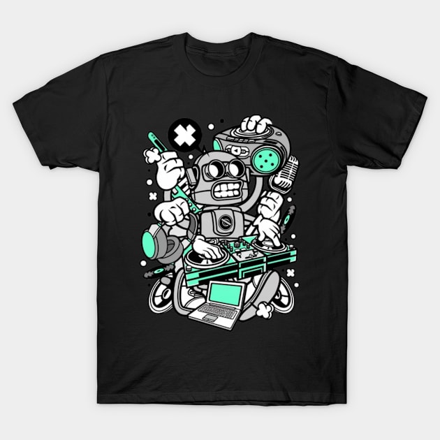 DJ Graphic T-Shirt by VoidDesigns